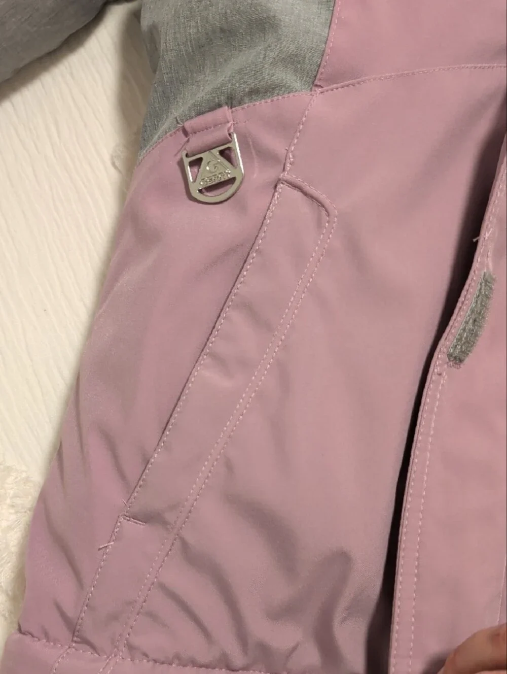 Gerry Girls Light Purple And Gray Winter Coat
